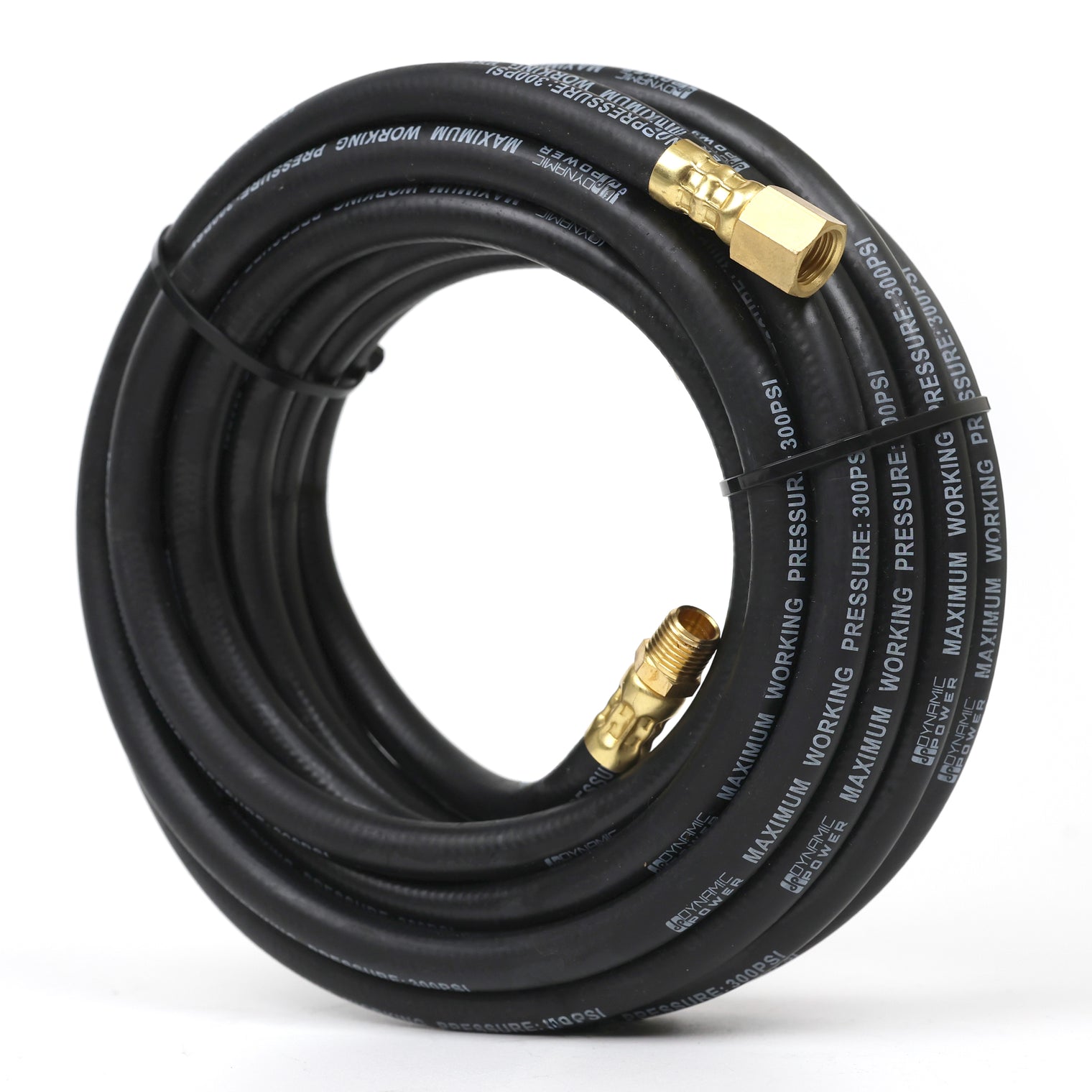 25ft x 1/4" Heavy-duty RUBBER Air Hose