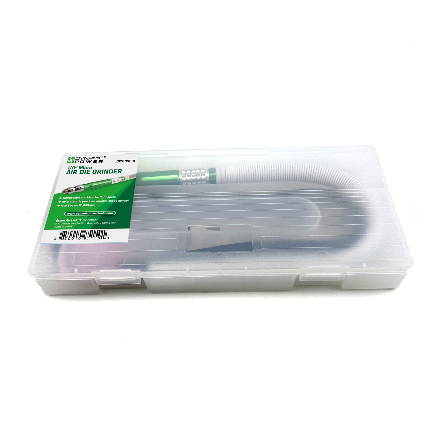 1/8" Air Micro Die Grinder with Bonus Parts