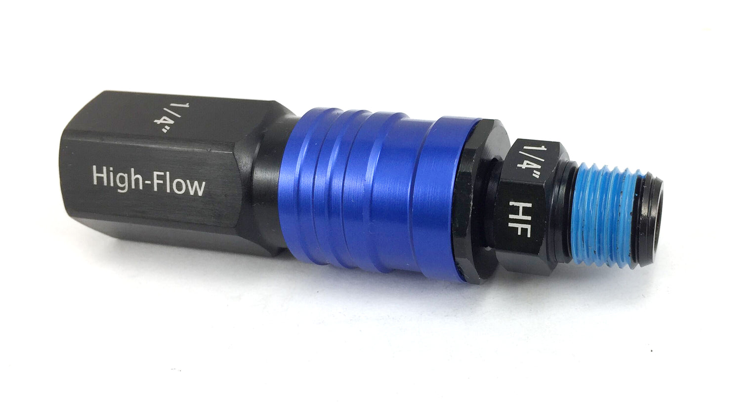 2 in 1 Safety Coupler 1/4 in. Aluminum Female Thread