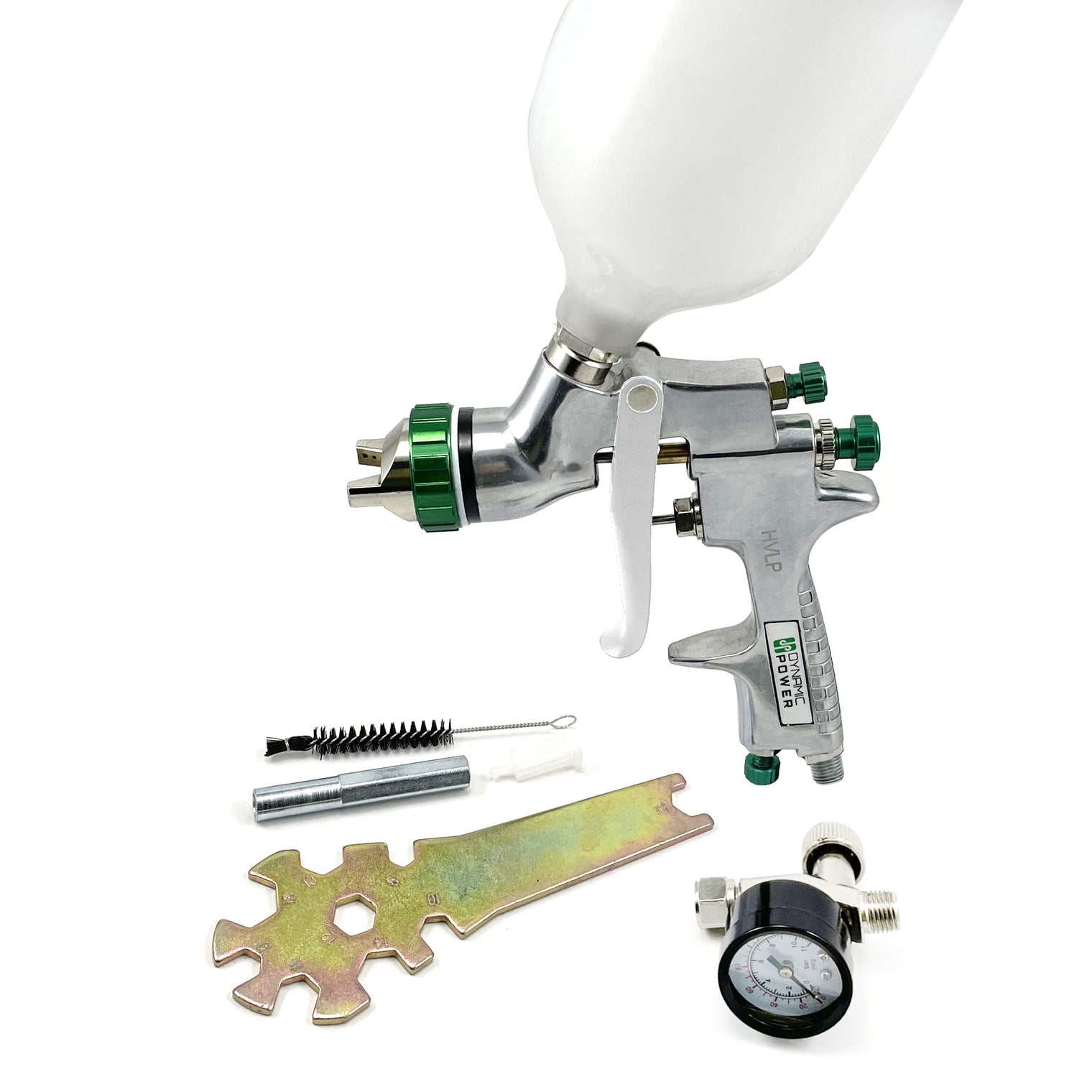 HVLP Gravity Feed Air Spray Gun with 1.4mm/1.8mm Nozzle