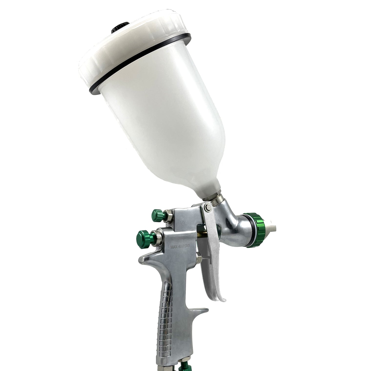 HVLP Gravity Feed Air Spray Gun with 1.4mm/1.8mm Nozzle