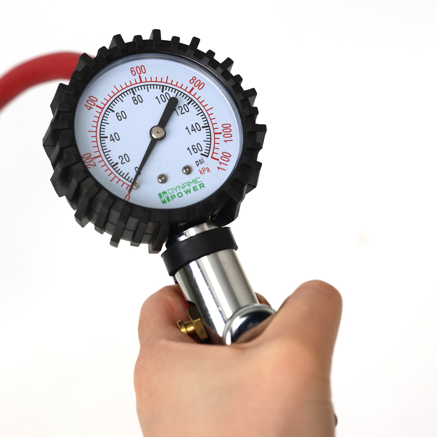 6” Dual Head Air Chuck Inflartor with Dial Gauge