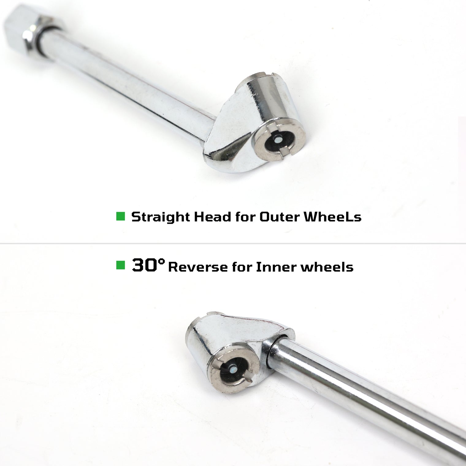 6” Dual Head Air Chuck Inflartor with Dial Gauge