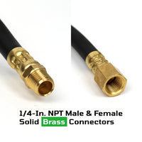 3/8" x 25 FT Rubber Air Hose