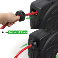 3/8" x 25ft PVC Air Hose with 3-Foot Lead-In Hose Enhanced Flexibility