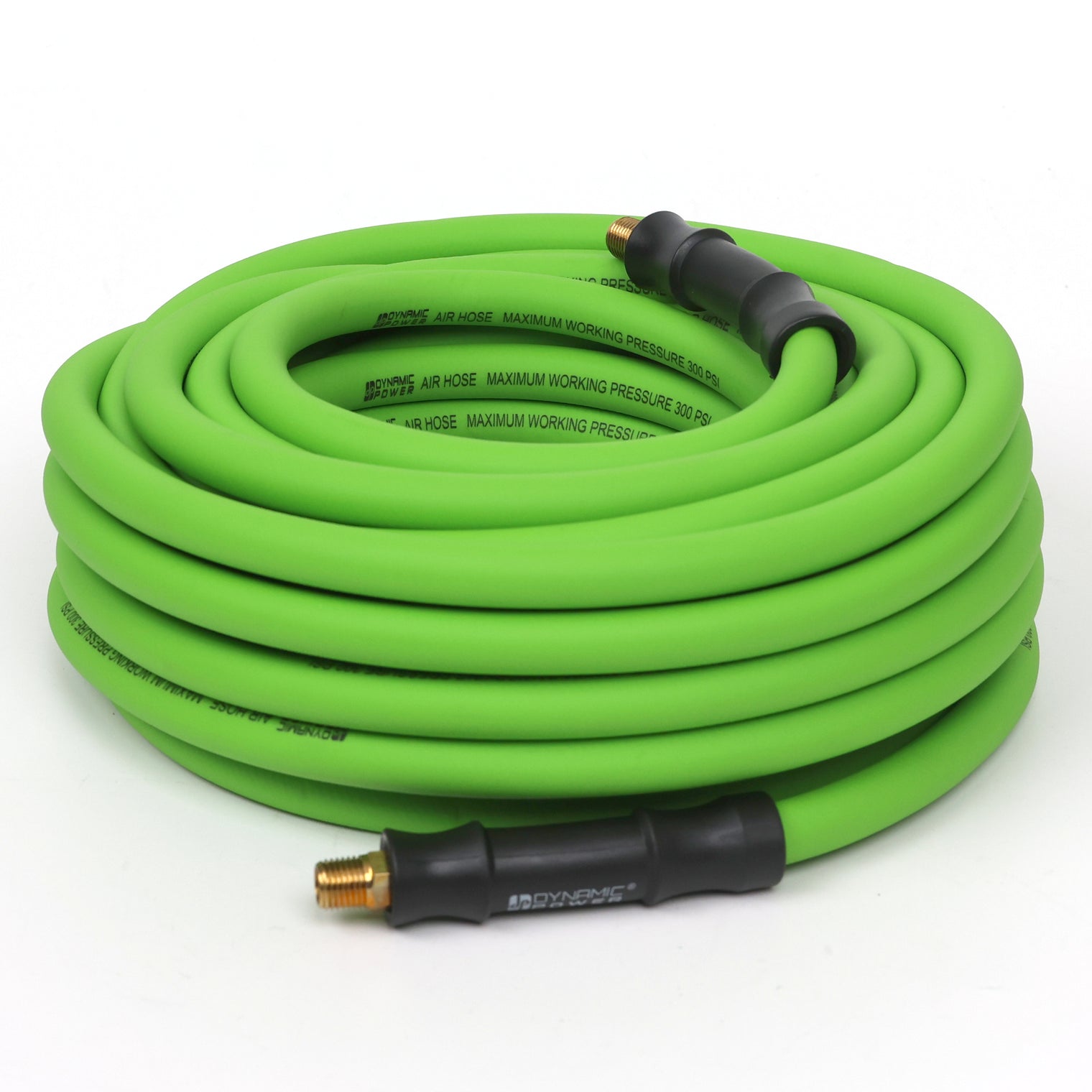 3/8 Inch x 50 Feet Hybrid Air Hose – Lightweight, 1/4 Inch NPT Male