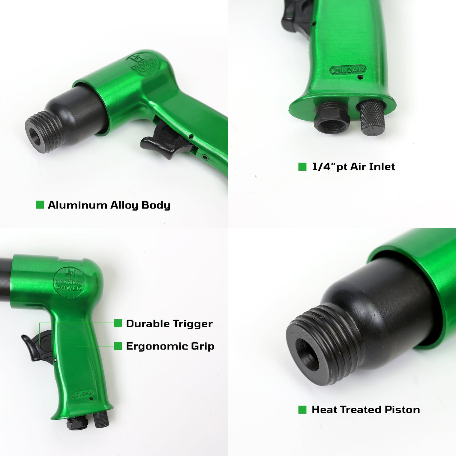 Air Hammer Kit with 4-Chisels