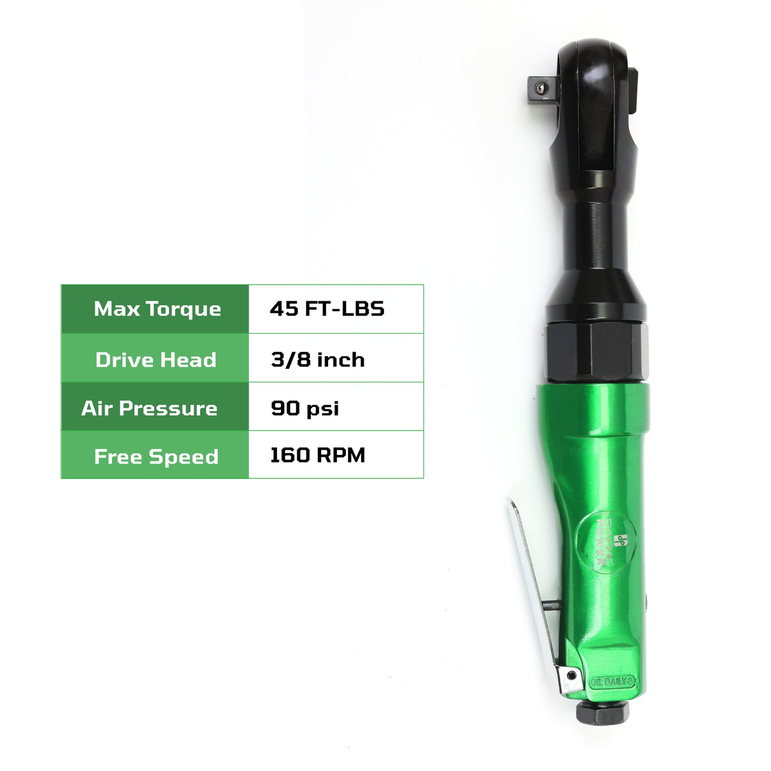 3/8” Air Ratchet Reversible