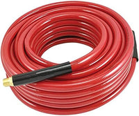 3/8" x 50 ft PVC Air Hose with 1/4" NPT Male Fittings