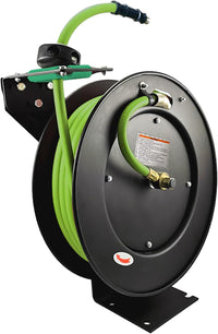 3/8" x 50FT Retractable Metal PVC Air Hose Reel