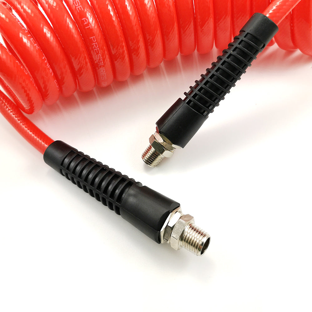 16-PCs. Air Compressor Accessories Kit with 3/8" x 15 ft Coil Air Hose