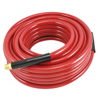 3/8" x 50 ft PVC Air Hose with 1/4" NPT Male Fittings