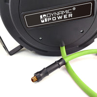 3/8" x 50ft Retractable Air Compressor Hose Reel