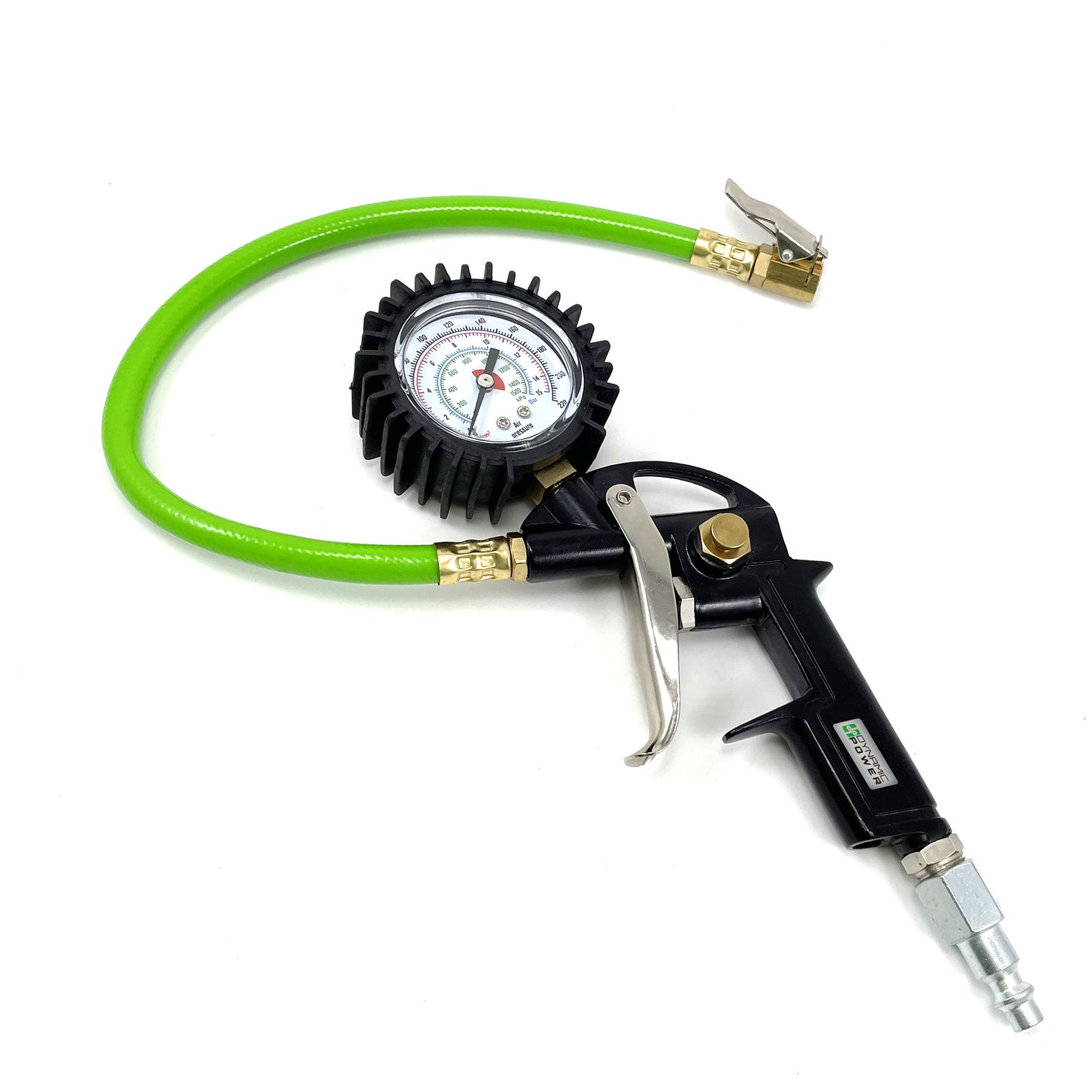 Tire Inflator with Gauge