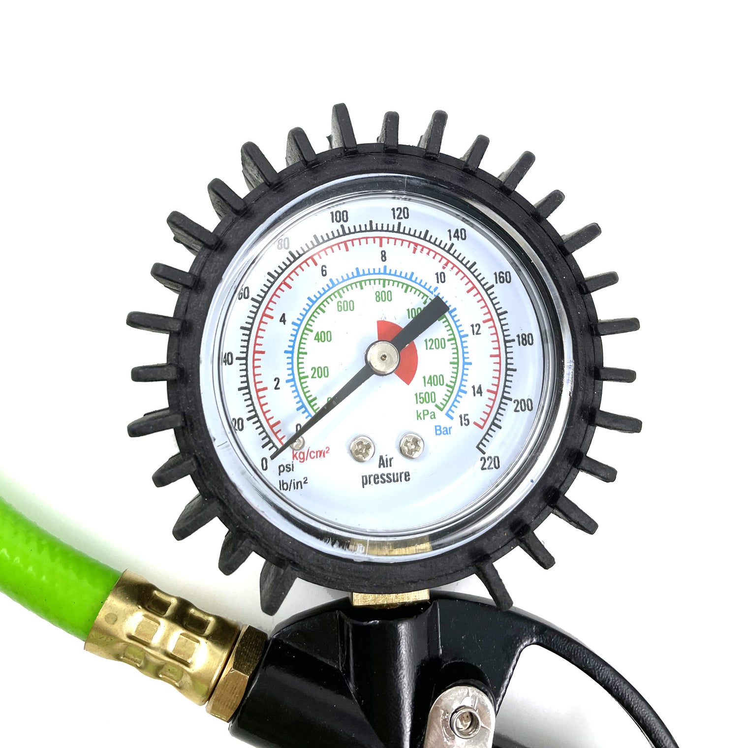 Tire Inflator with Gauge