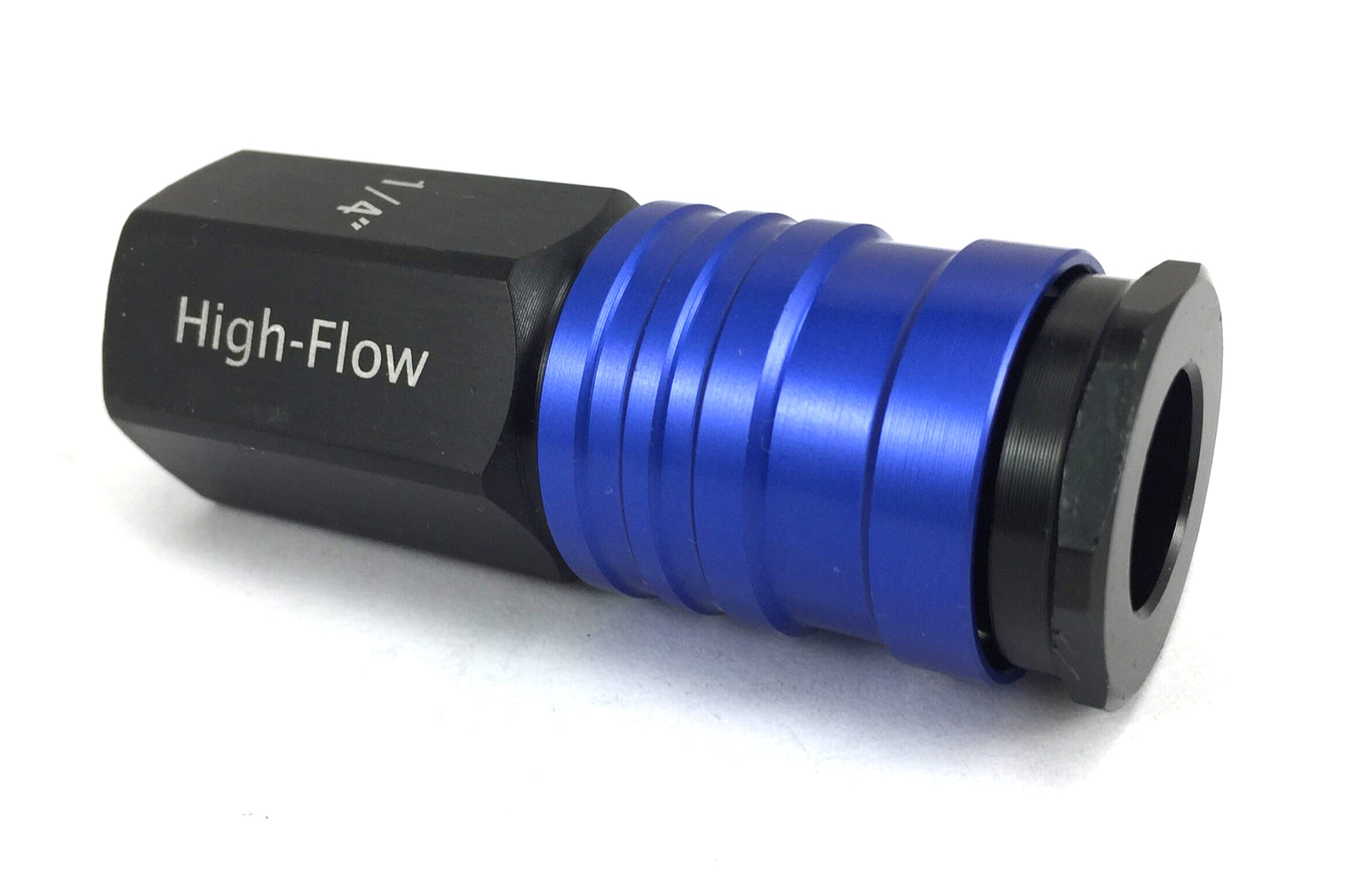 2 in 1 Safety Coupler 1/4 in. Aluminum Female Thread