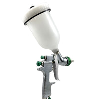 HVLP Gravity Feed Air Spray Gun with 1.4mm/1.8mm Nozzle