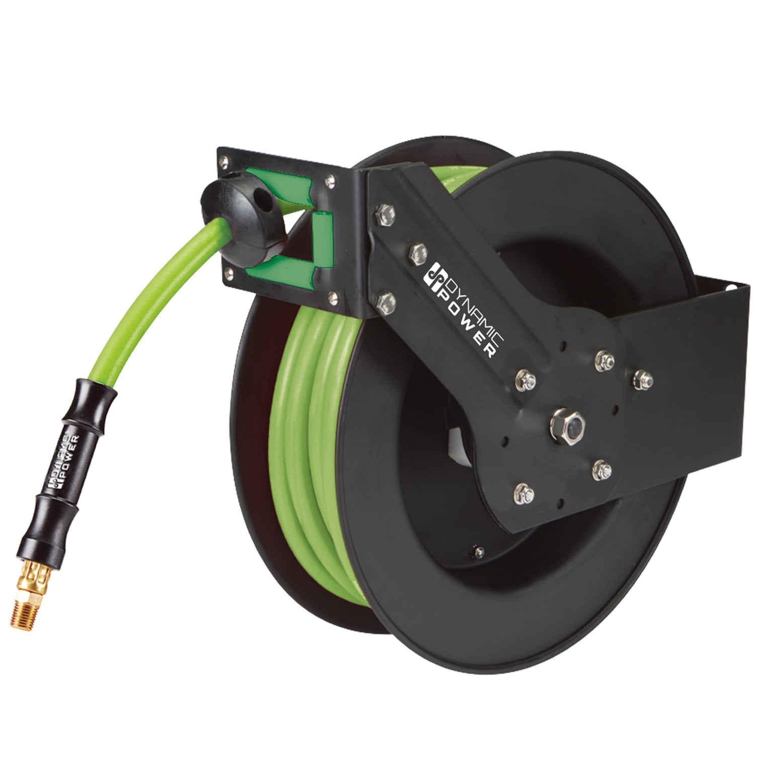 3/8" x 50FT Retractable Metal PVC Air Hose Reel