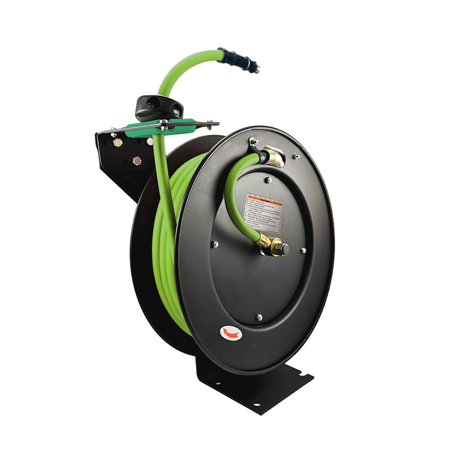 3/8" x 50FT Retractable Metal PVC Air Hose Reel