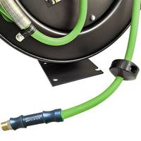 3/8" x 50FT Retractable Metal PVC Air Hose Reel