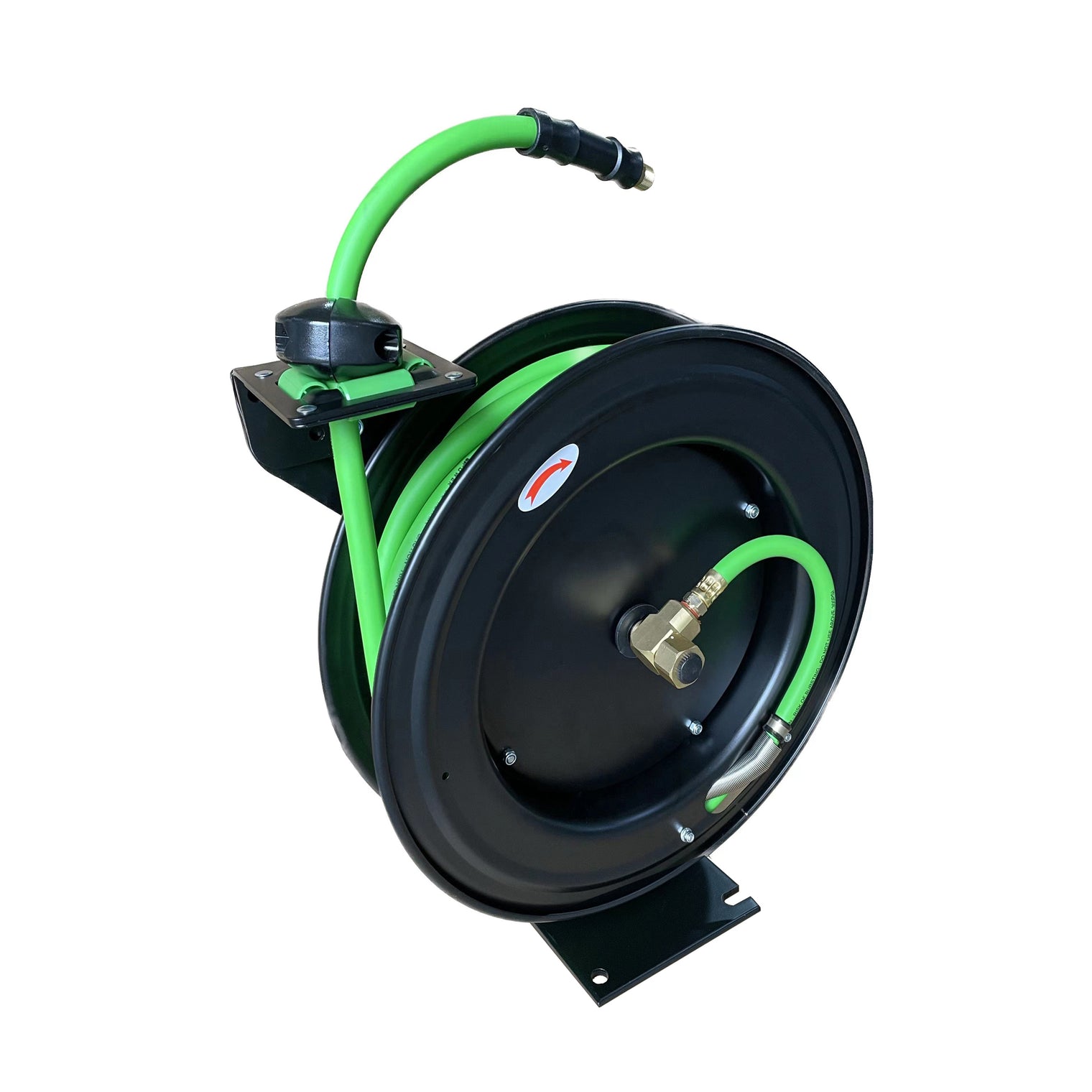 3/8" x 50ft Hybrid Air Hose Reel