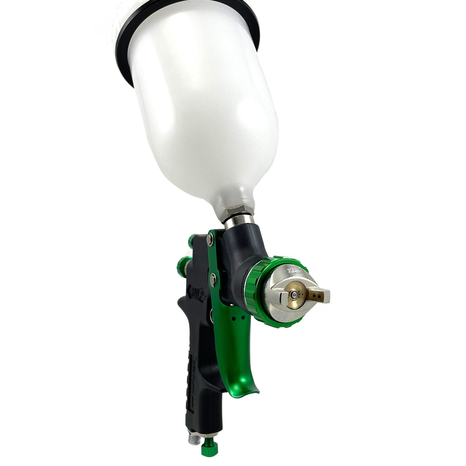 HVLP Gravity Feed Sprayer Paint with 1.4 mm/2.2mm Tips 600cc Cup