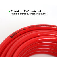 3/8" X 50' Tire Air Hose Inflator Kit with Universal Gladhand & Chuck