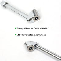 6” Dual Head Air Chuck Inflartor with Dial Gauge