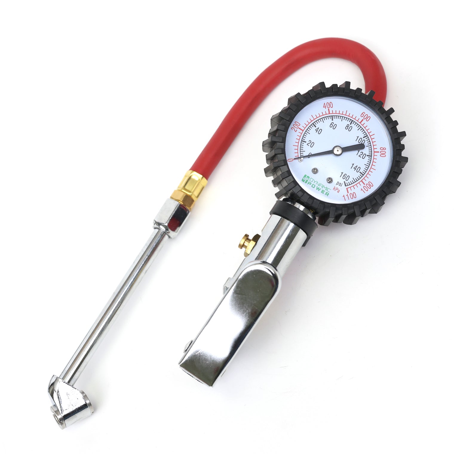 6” Dual Head Air Chuck Inflartor with Dial Gauge