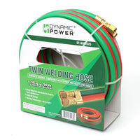 1/4" x 25' Twin Welding Hose