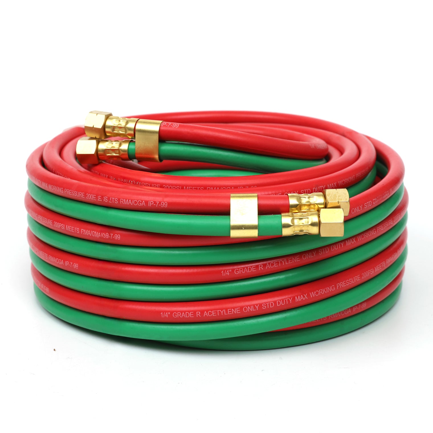1/4" x 50' Twin Welding Hose