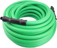 3/8 Inch x 50 Feet Hybrid Air Hose – Lightweight, 1/4 Inch NPT Male