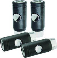 2 in 1 Safety Coupler 1/4 in. Female Thread